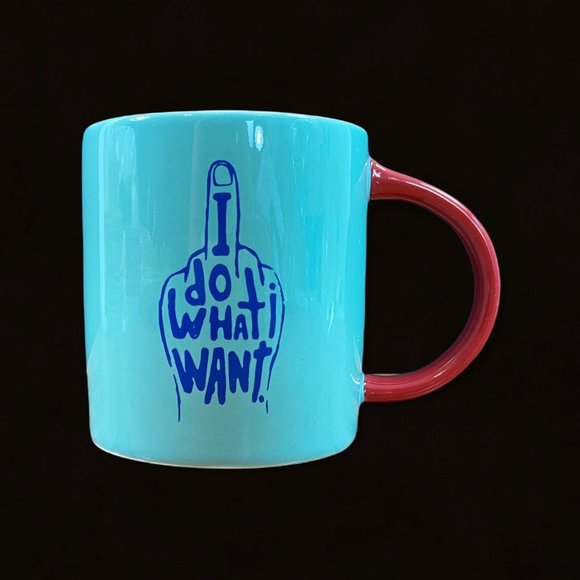 ‘I Do What I Want’ Ceramic Novelty Mug w/ Box - Picture 2 of 9